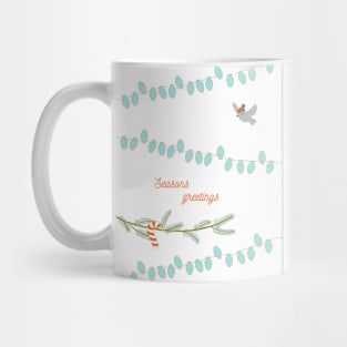 Happy new year and Christmas print Mug